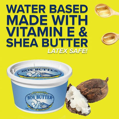 Boy Butter H2O Based Condom Safe Personal Lubricant