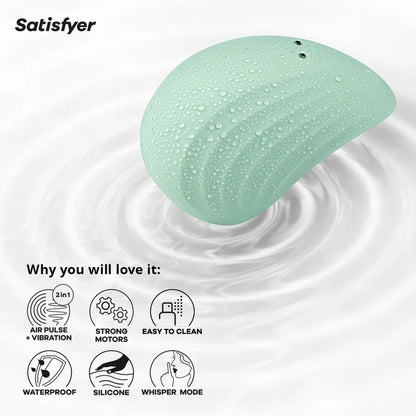 Satisfyer Pearl Diver Airpulse Stimulator + Vibration