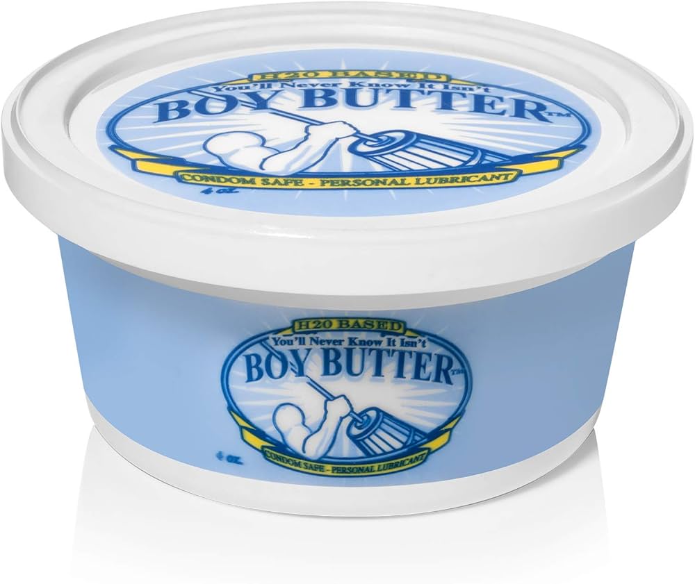 Boy Butter H2O Based Condom Safe Personal Lubricant