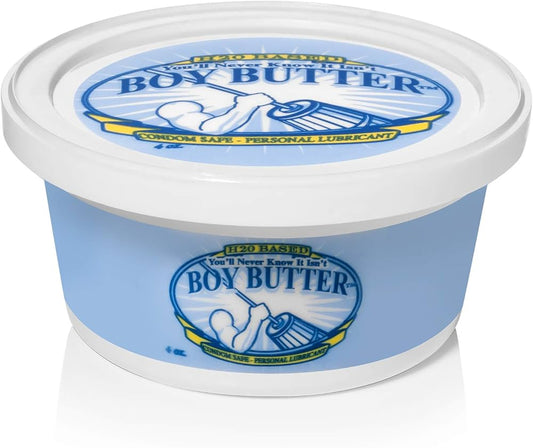 Boy Butter H2O Based Condom Safe Personal Lubricant