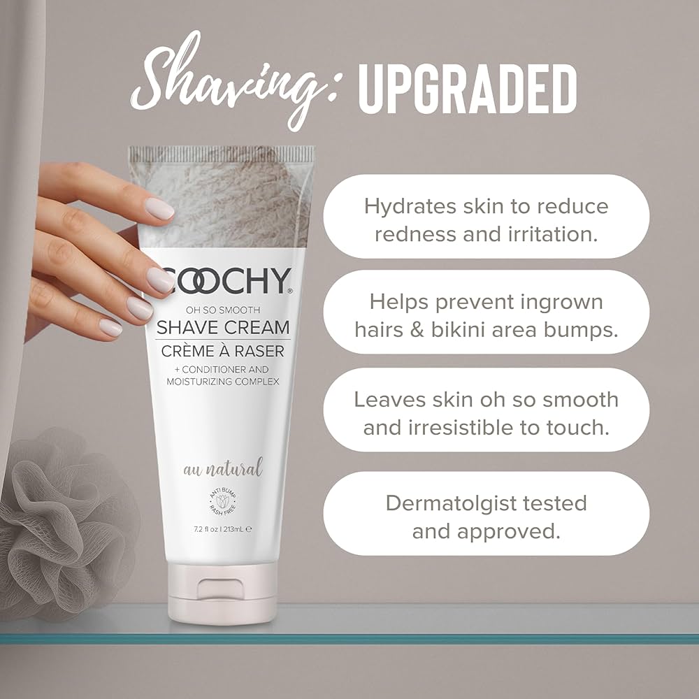 Coochy Oh So Smooth Shave Cream 'au natural'