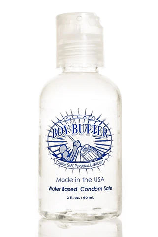 Boy Butter Clear H2O Water Based Condom Safe Personal Lubricant
