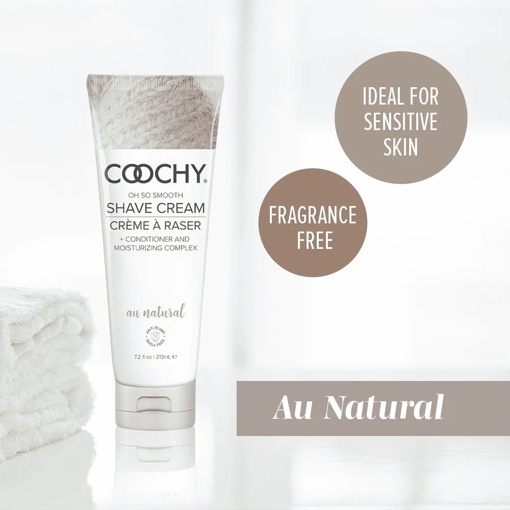 Coochy Oh So Smooth Shave Cream 'au natural'
