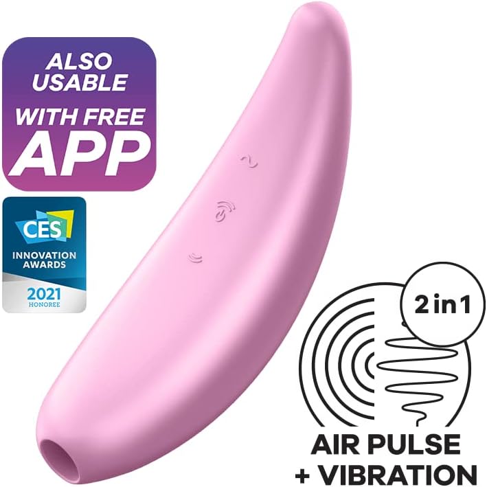 Satisfyer Curvy 3+ Airpulse Stimulator + Vibration
