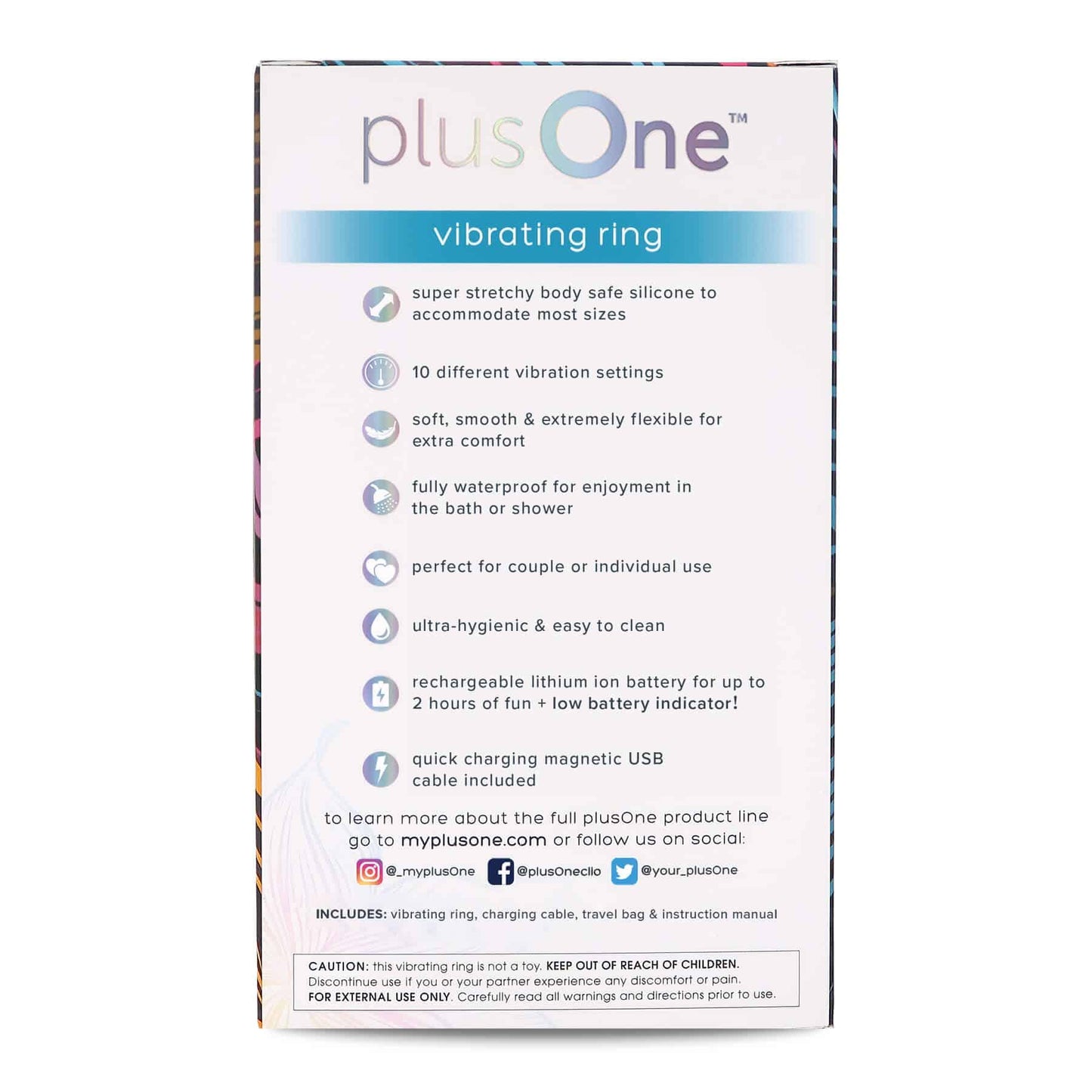 plusOne Vibrating Ring
