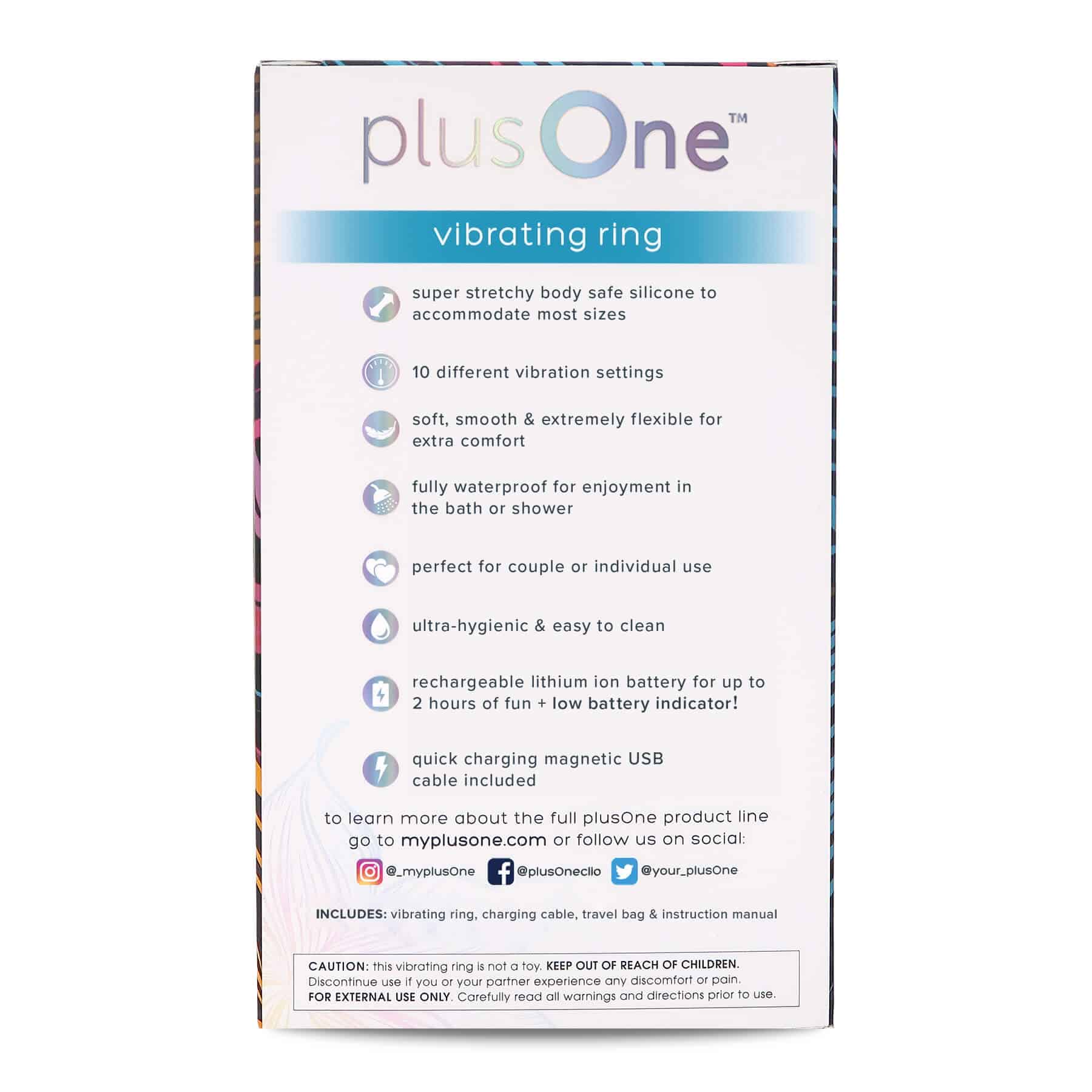 plusOne Vibrating Ring
