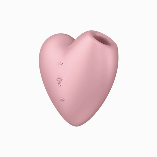 Satisfyer Cutie Heart Airpulse Stimulator + Vibration