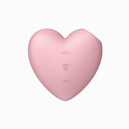 Satisfyer Cutie Heart Airpulse Stimulator + Vibration