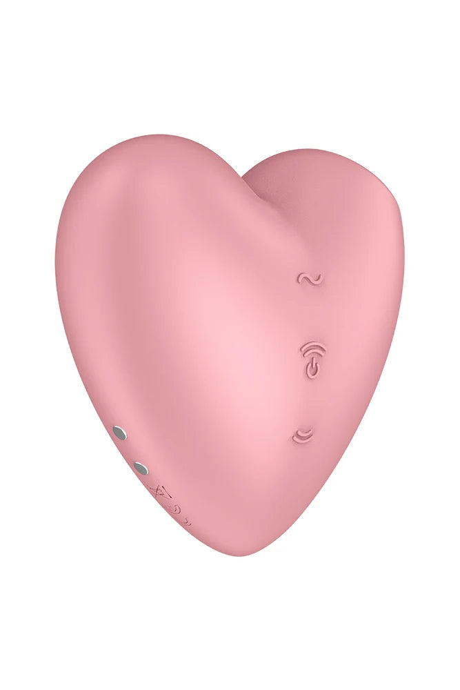 Satisfyer Cutie Heart Airpulse Stimulator + Vibration