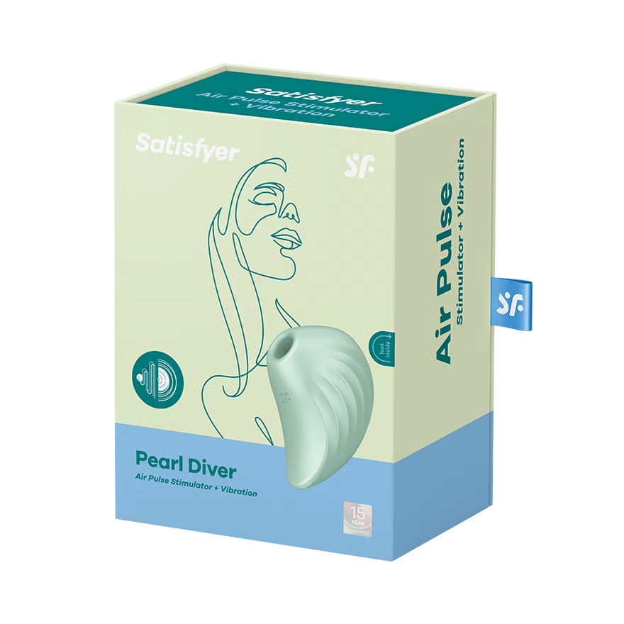 Satisfyer Pearl Diver Airpulse Stimulator + Vibration